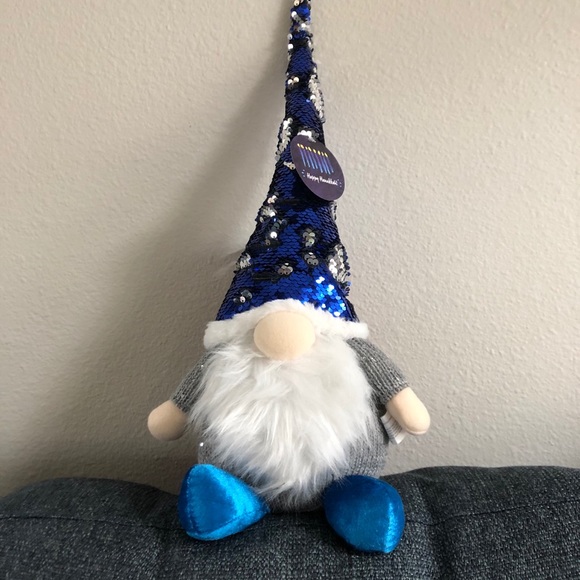 HANUKKAH Gnomes Set of 2 Holiday Home Decor - Picture 4 of 5